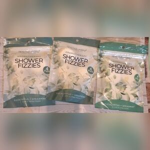 Spa Naturals Aromatheraphy Eucalyptus & Spearmint Shower Fizzies - Pack of 7